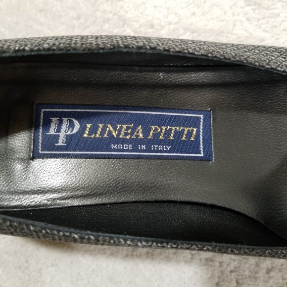 Linea Pitti Italian heeled leather sole shoes - Picture 6 of 8